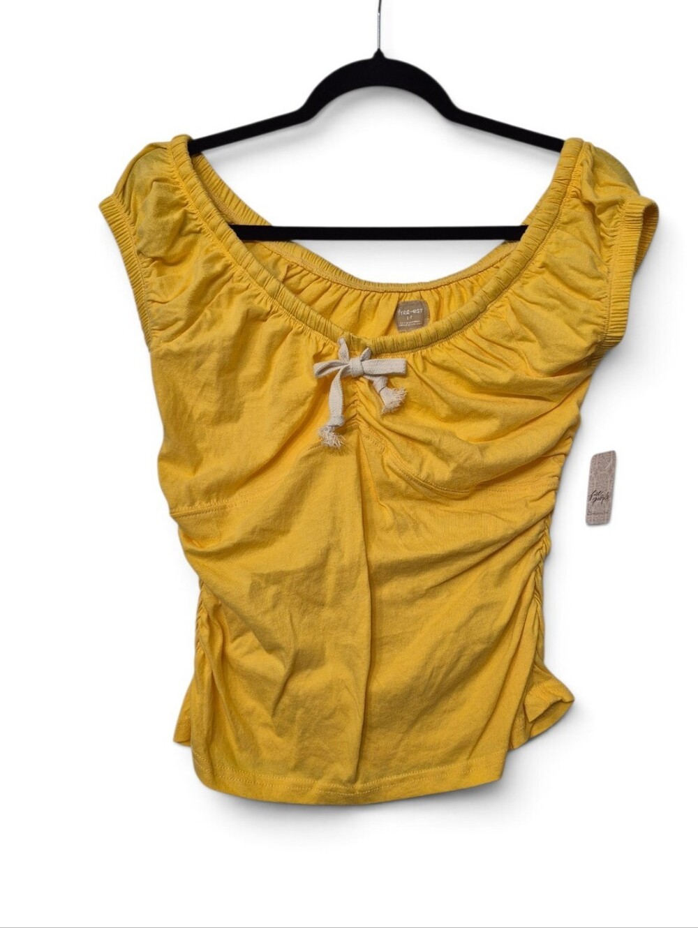 Free People NWT (Free-est) Dovie Daffodil Top Small